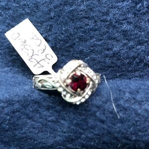 New Brighton Eternity Knot Ring in Red